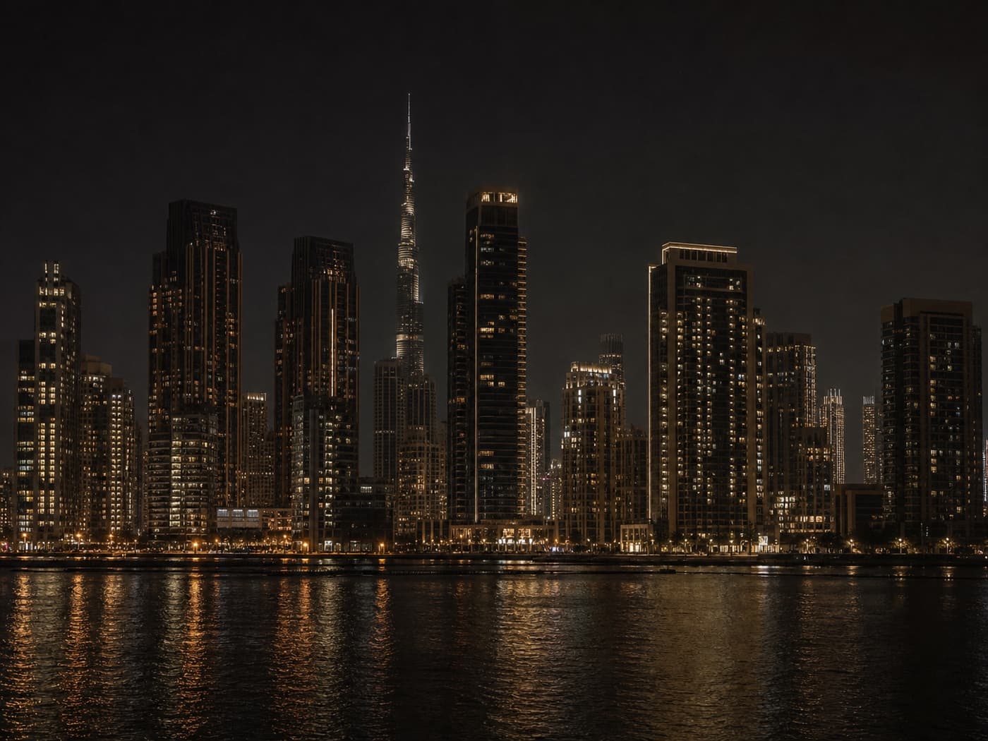 برج خليفة، وسط مدينة دبي